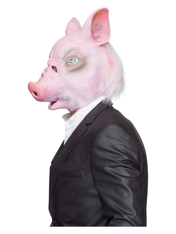Masque Cochon Réaliste Adulte avec Poils – Effet garanti !