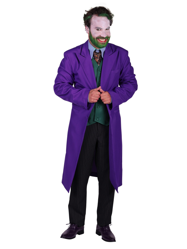 Costume Style Joker – Déguisement Homme Complet Haute Qualité