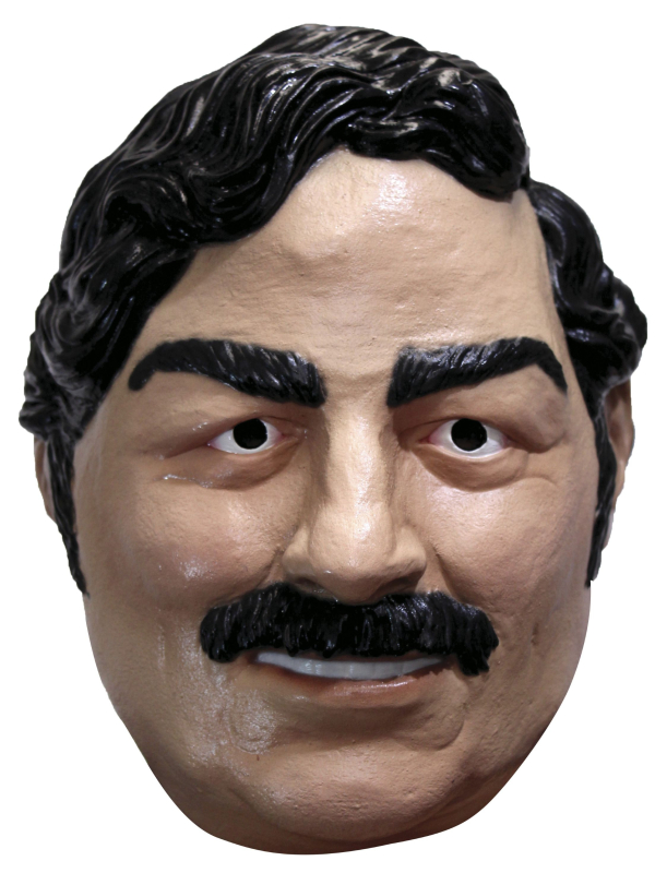Masque Pablo Escobar – Ghoulish Productions | Latex Premium Famous People