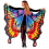Ailes de Papillon Arc-en-Ciel 175 x 140 cm – Festival & Soirée