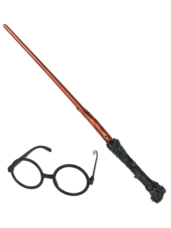 Kit Apprenti Magicien – Baguette Magique + Lunettes Sorcier