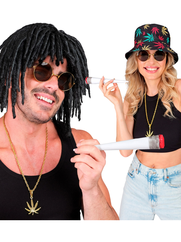 Joint géant factice 23 cm – L’accessoire délire pour look rasta ou reggae !