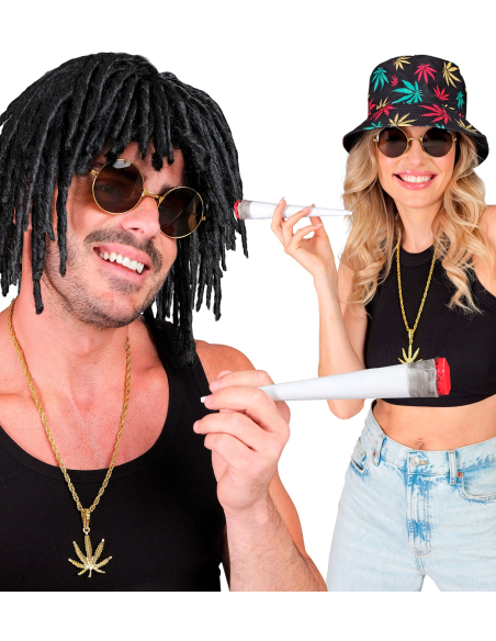Joint géant factice 23 cm – L’accessoire délire pour look rasta ou reggae !