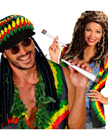 Joint géant factice 23 cm – L’accessoire délire pour look rasta ou reggae !
