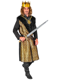 Déguisement Roi Médiéval Adulte - Costume Historique Élégant 2