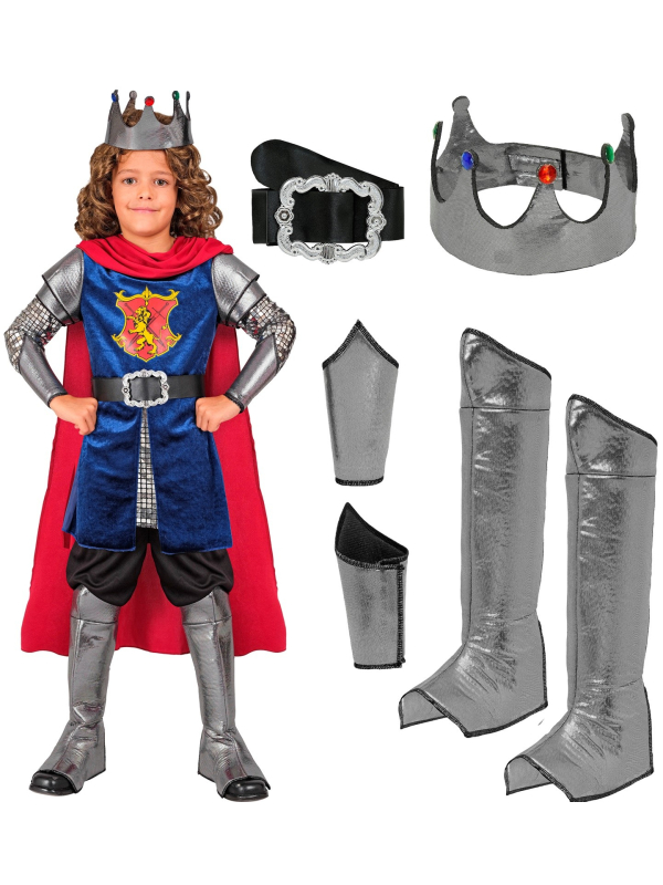 Déguisement de Roi Médiéval pour Enfant avec accessoires