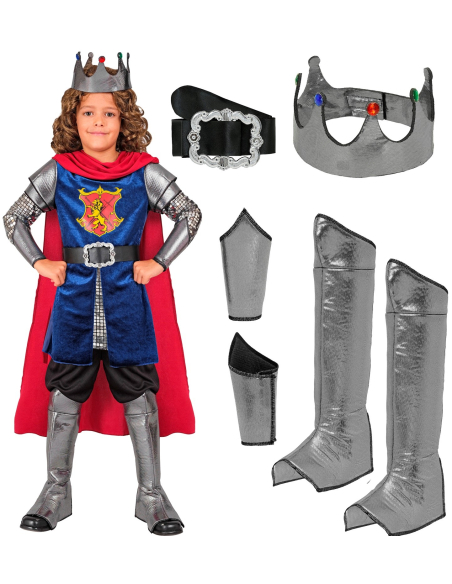 Déguisement de Roi Médiéval pour Enfant avec accessoires