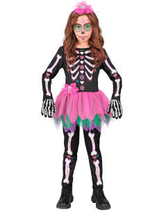 Déguisement Squelette Enfant – Original et Effrayant avec Tutu 2
