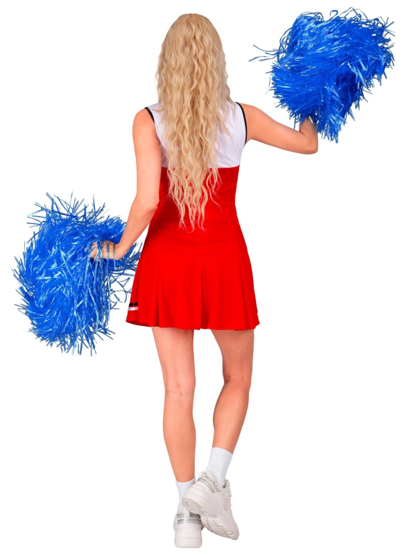 Costume de Majorette rouge et blanc du XS eu XL