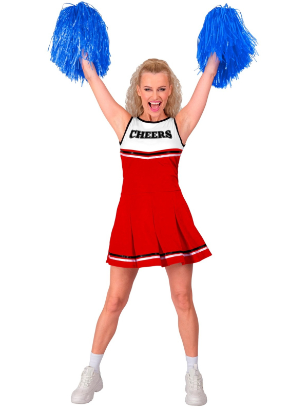 Costume de Majorette rouge et blanc du XS eu XL