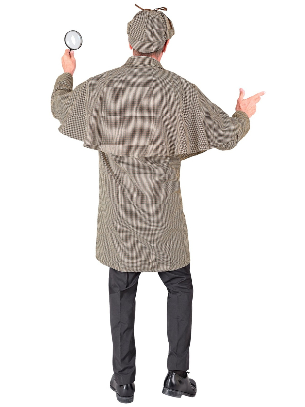 Déguisement Détective Sherlock Holmes Adulte – Manteau, Gilet, Chapeau