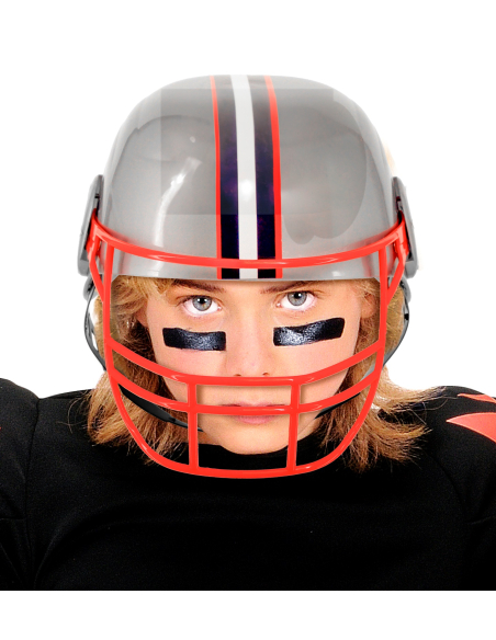 Casque de Football Américain Enfant – Accessoire en Plastique Rigide