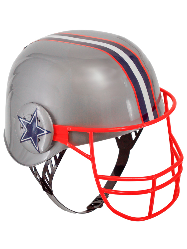 Casque de Football Américain Enfant – Accessoire en Plastique Rigide