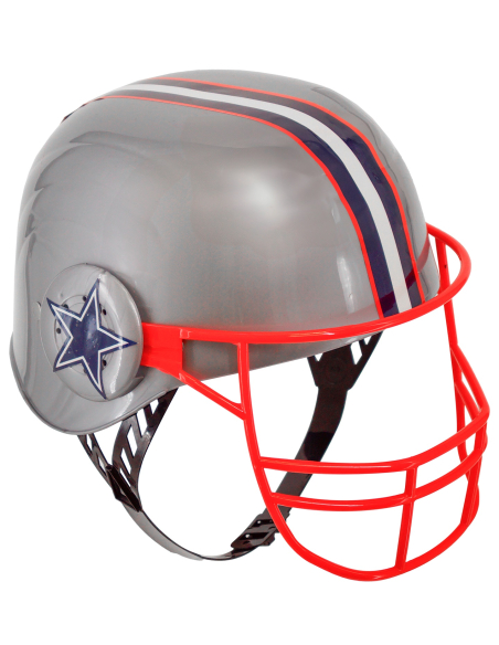 Casque de Football Américain Enfant – Accessoire en Plastique Rigide