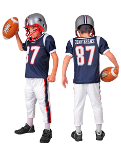 Déguisement Joueur de Football Américain Enfant et Ado – T-shirt et Pantalon rembourrés