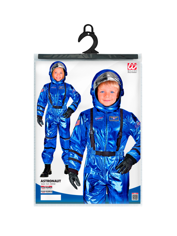 Déguisement d'Astronaute Bleu pour Enfant – Mission Intergalactique