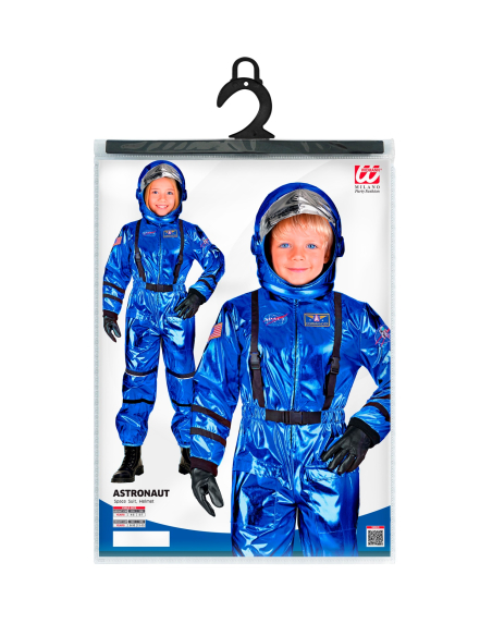 Déguisement d'Astronaute Bleu pour Enfant – Mission Intergalactique