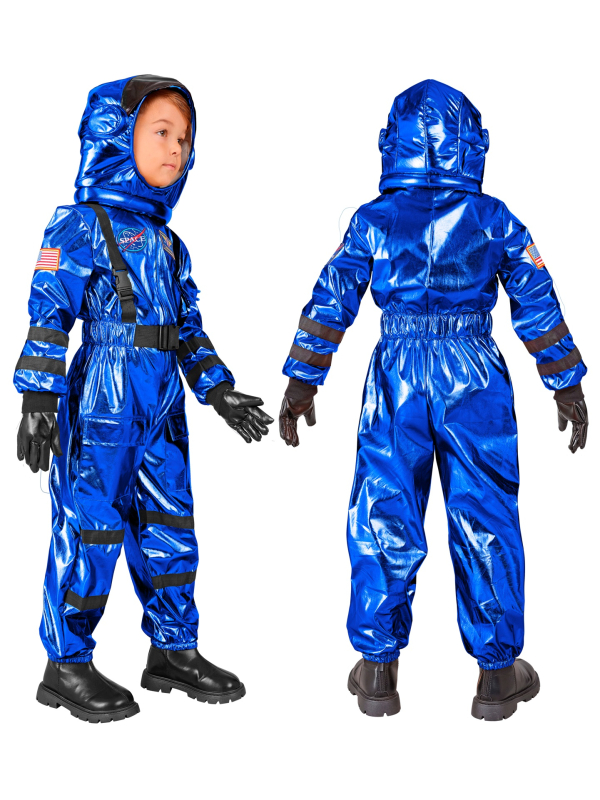 Déguisement d'Astronaute Bleu pour Enfant – Mission Intergalactique