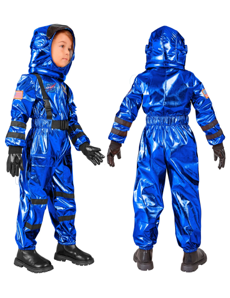 Déguisement d'Astronaute Bleu pour Enfant – Mission Intergalactique