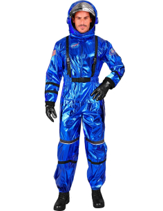 Déguisement d'Astronaute Bleu pour Adulte – Objectif Lune (ou Carnaval !)