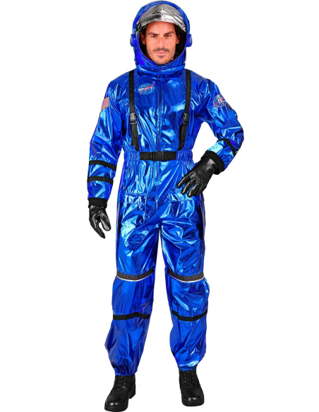 Déguisement d'Astronaute Bleu pour Adulte – Objectif Lune (ou Carnaval !)
