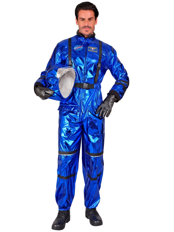 Déguisement d'Astronaute Bleu pour Adulte – Objectif Lune (ou Carnaval !)