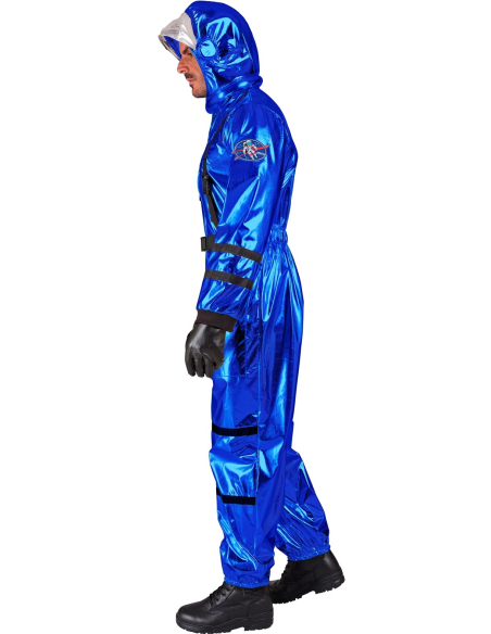 Déguisement d'Astronaute Bleu pour Adulte – Objectif Lune (ou Carnaval !)
