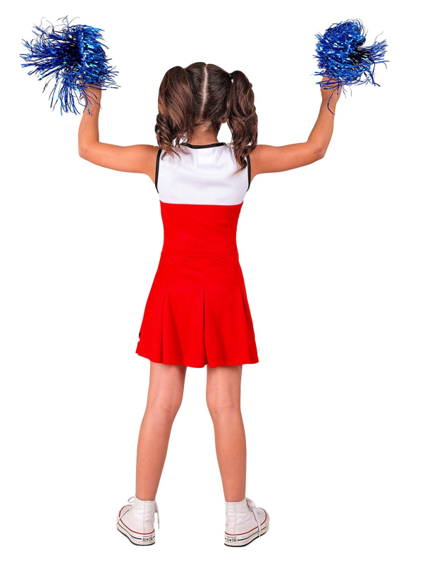 Déguisement de Majorette Rouge pour Enfant – Ambiance Cheerleader Garantie !