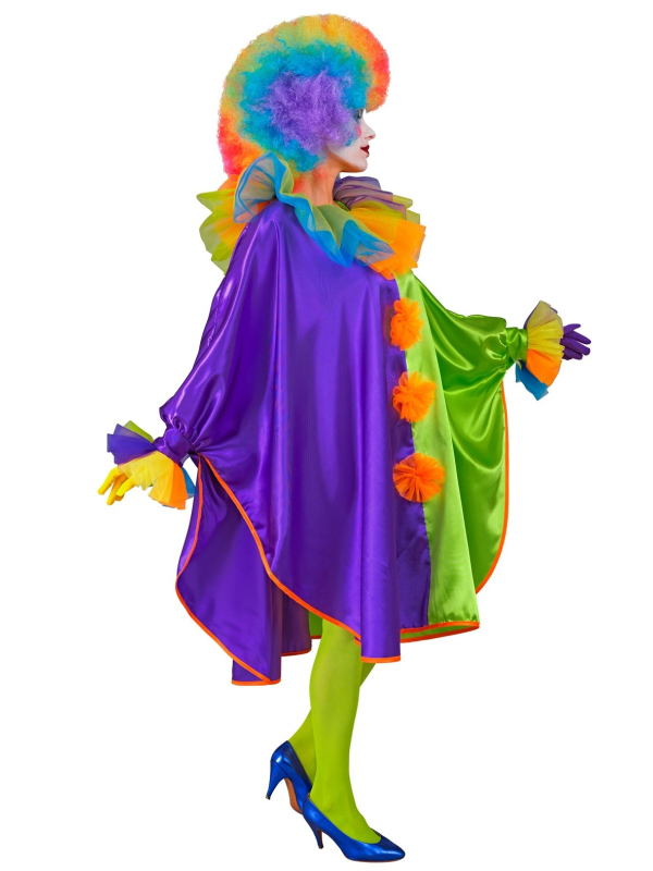 Poncho Clown Femme – Un Déguisement Coloré et Confortable !