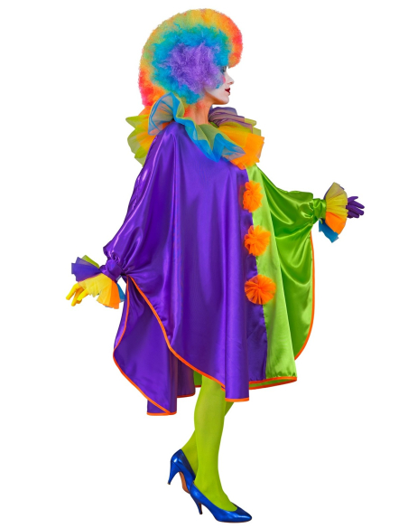 Poncho Clown Femme – Un Déguisement Coloré et Confortable !