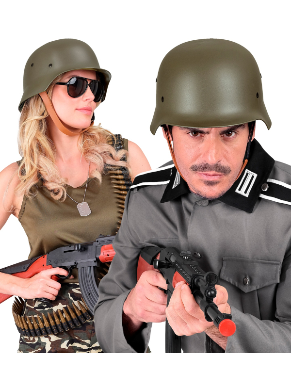 Casque de soldat allemand historique – Accessoire déguisement adulte