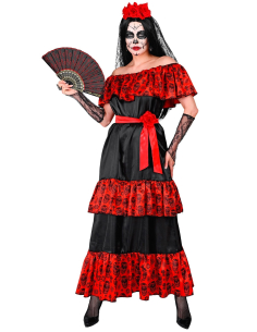 Déguisement femme Dia de los Muertos complet – Ambiance Mexique 2