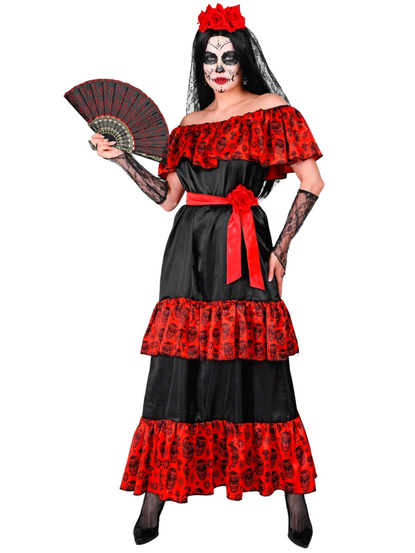 Déguisement femme Dia de los Muertos complet – Ambiance Mexique