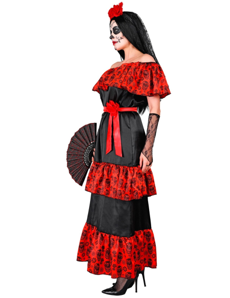 Déguisement femme Dia de los Muertos complet – Ambiance Mexique