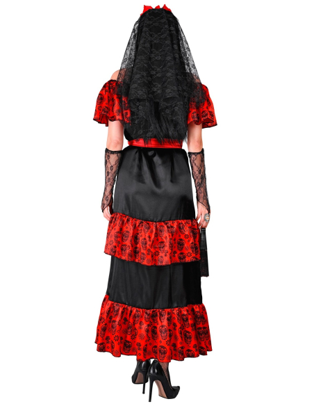 Déguisement femme Dia de los Muertos complet – Ambiance Mexique