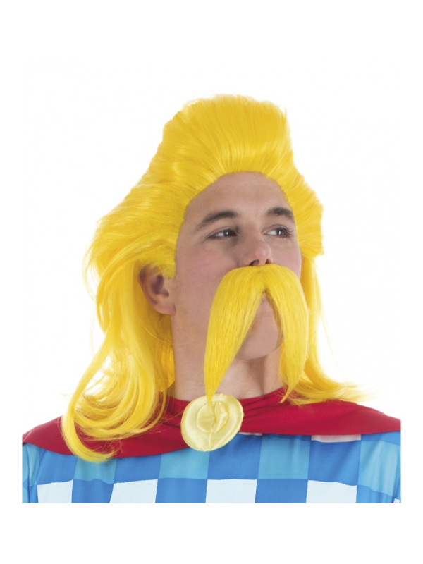 Set perruque + moustache Assurancetourix™ – Officiel Astérix®