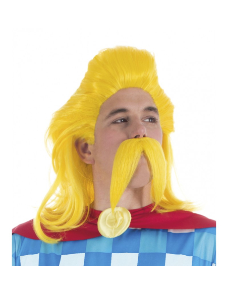 Set perruque + moustache Assurancetourix™ – Officiel Astérix®