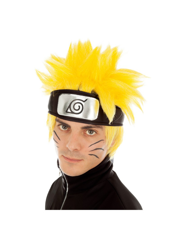 Perruque Naruto™ Shippuden adulte – Jaune...