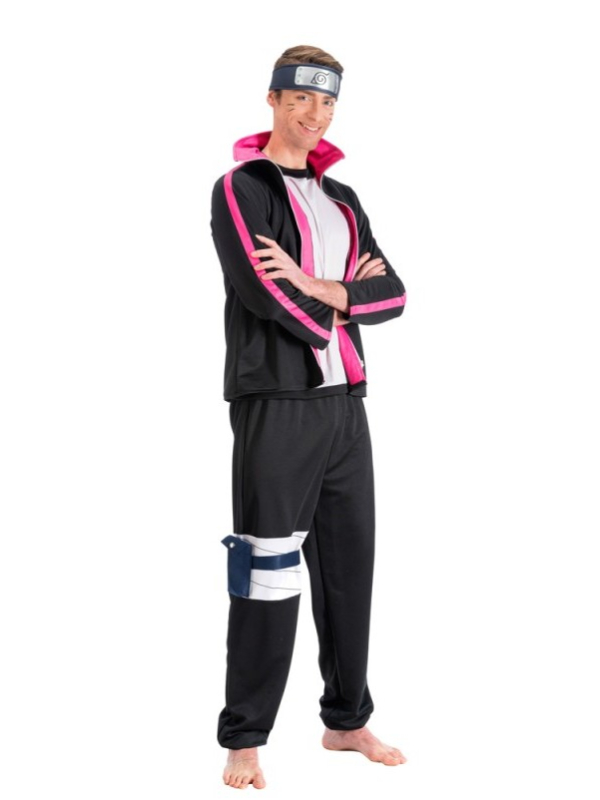 Déguisement Boruto Uzumaki™ adulte – Costume manga officiel Boruto™ (5 pièces)