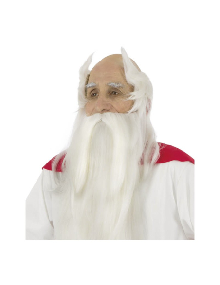 Set Perruque + Barbe Panoramix™ - Astérix® - Transformez-vous en druide mythique !