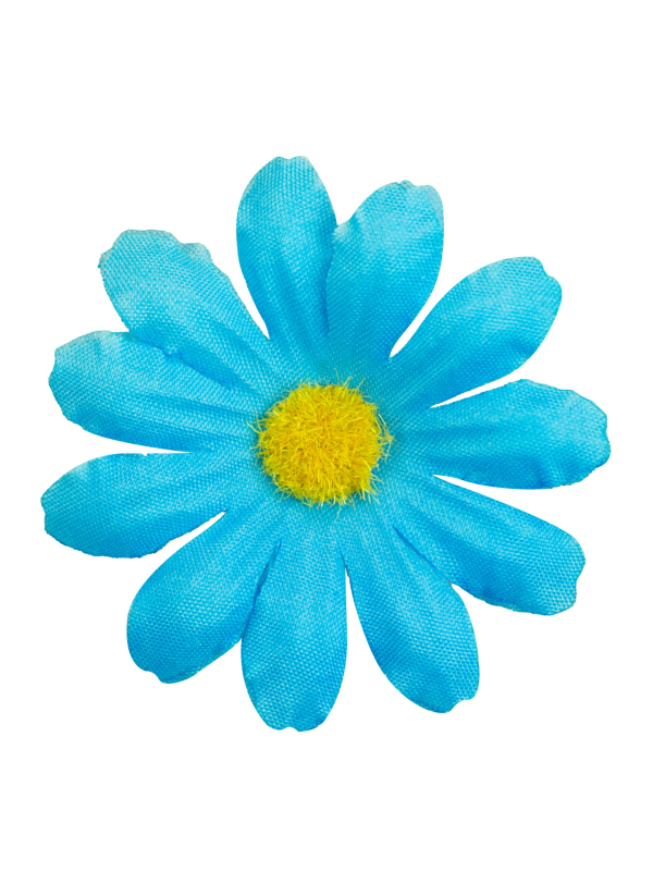 Set de 20 fleurs bleues décoratives – Pour décos marines, festives et créatives