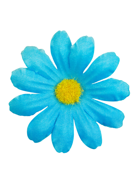 Set de 20 fleurs bleues décoratives – Pour décos marines, festives et créatives