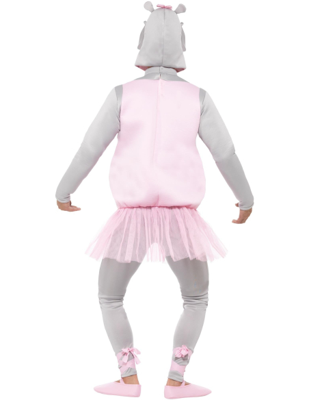 Déguisement Hippopotame Ballerine Adulte (haut, pantalon, coiffe, couvre-chaussures)