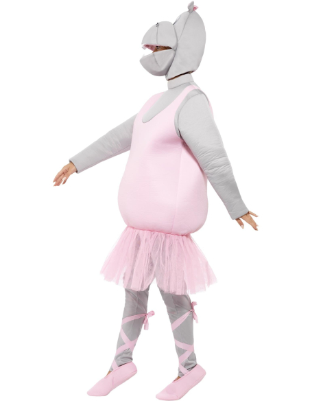 Déguisement Hippopotame Ballerine Adulte (haut, pantalon, coiffe, couvre-chaussures)