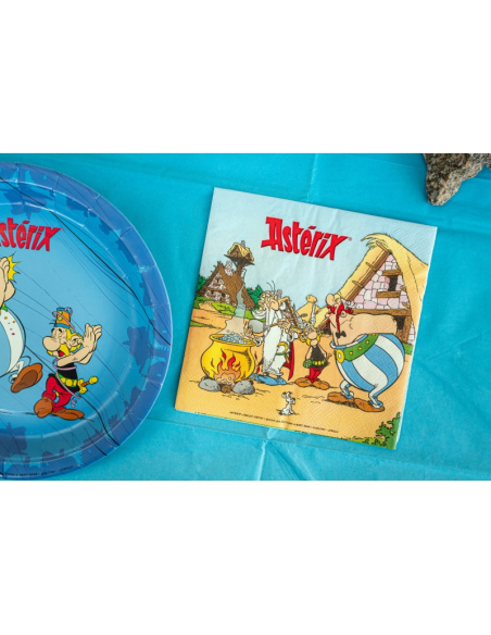 20 Serviettes en papier Astérix® – Pour une fête d’anniversaire 100 % gauloise !