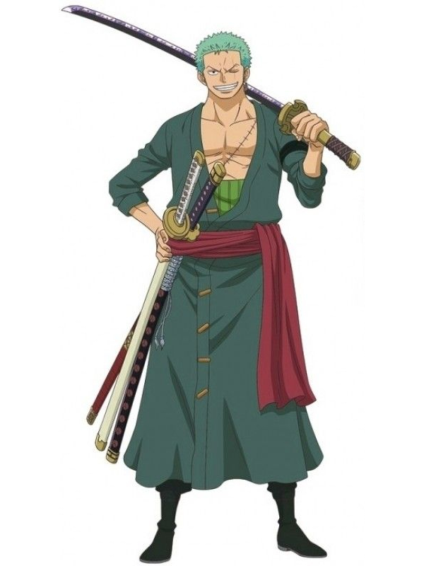 Déguisement adulte Zoro – One Piece® – Costume 2 pièces officiel (S à L)