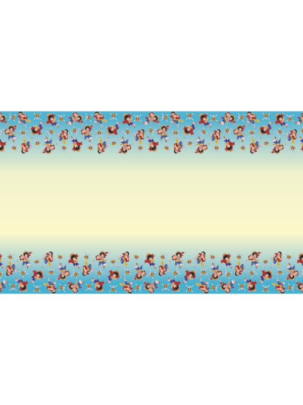 Nappe anniversaire One Piece® – Papier recyclable 40GSM – 136 x 228 cm