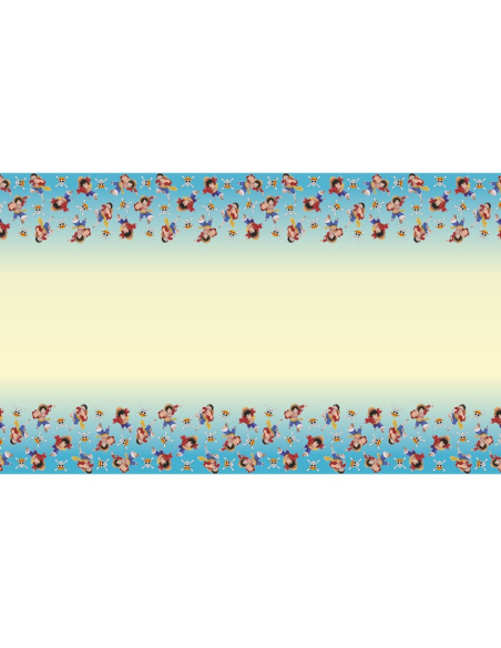 Nappe anniversaire One Piece® – Papier recyclable 40GSM – 136 x 228 cm