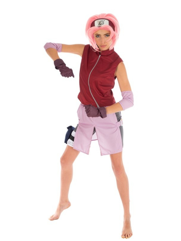 Déguisement Sakura Haruno - Naruto Shippuden® - 8 pièces