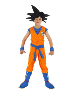Déguisement enfant Goku Saiyan - Dragon Ball Z® - 7 pièces